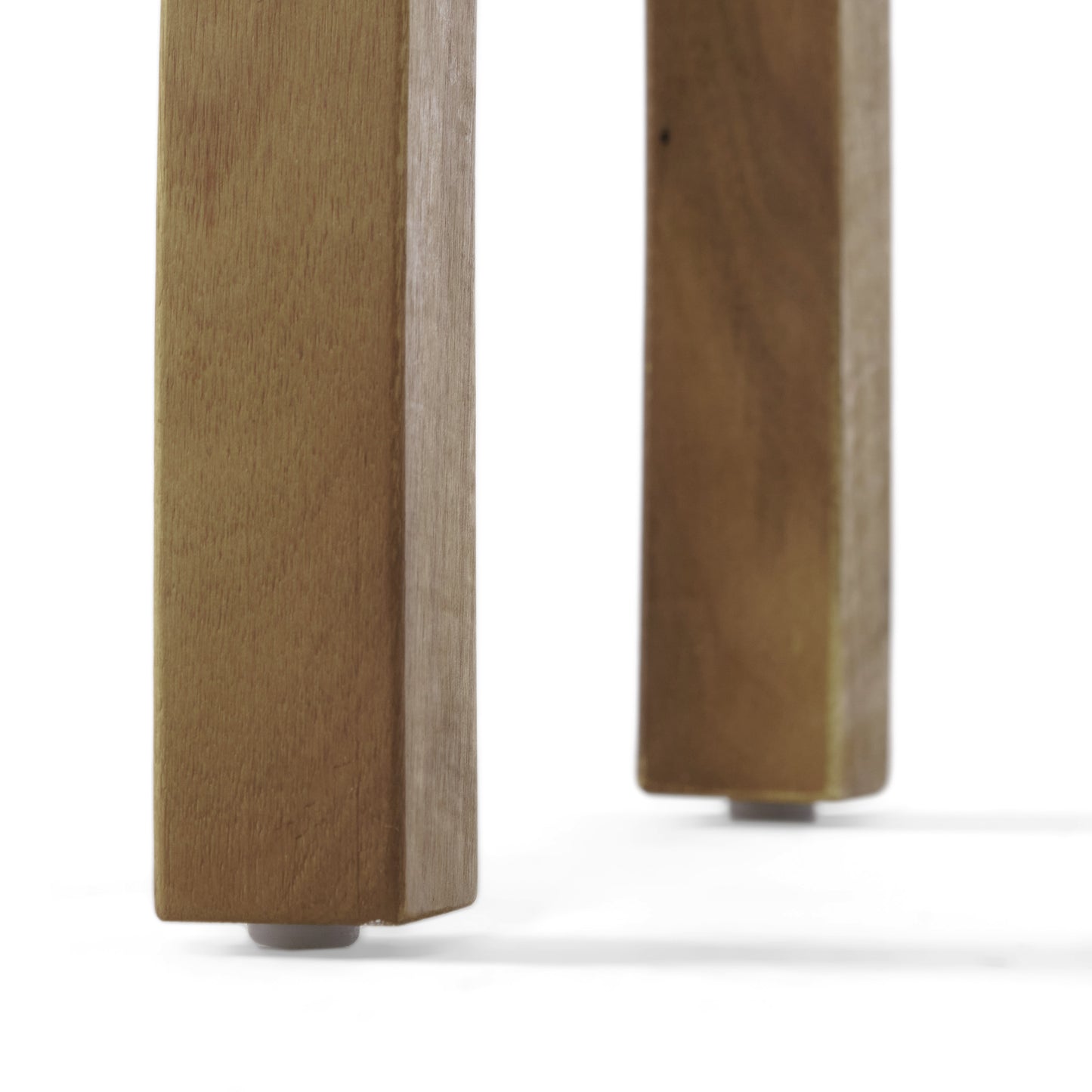 SELMA Acacia wood Accent Side Table in Natural Stained, Weather-Resistant Rectangular End Table for Patio, Garden, Lawn, and Living Room(Natural Stained)