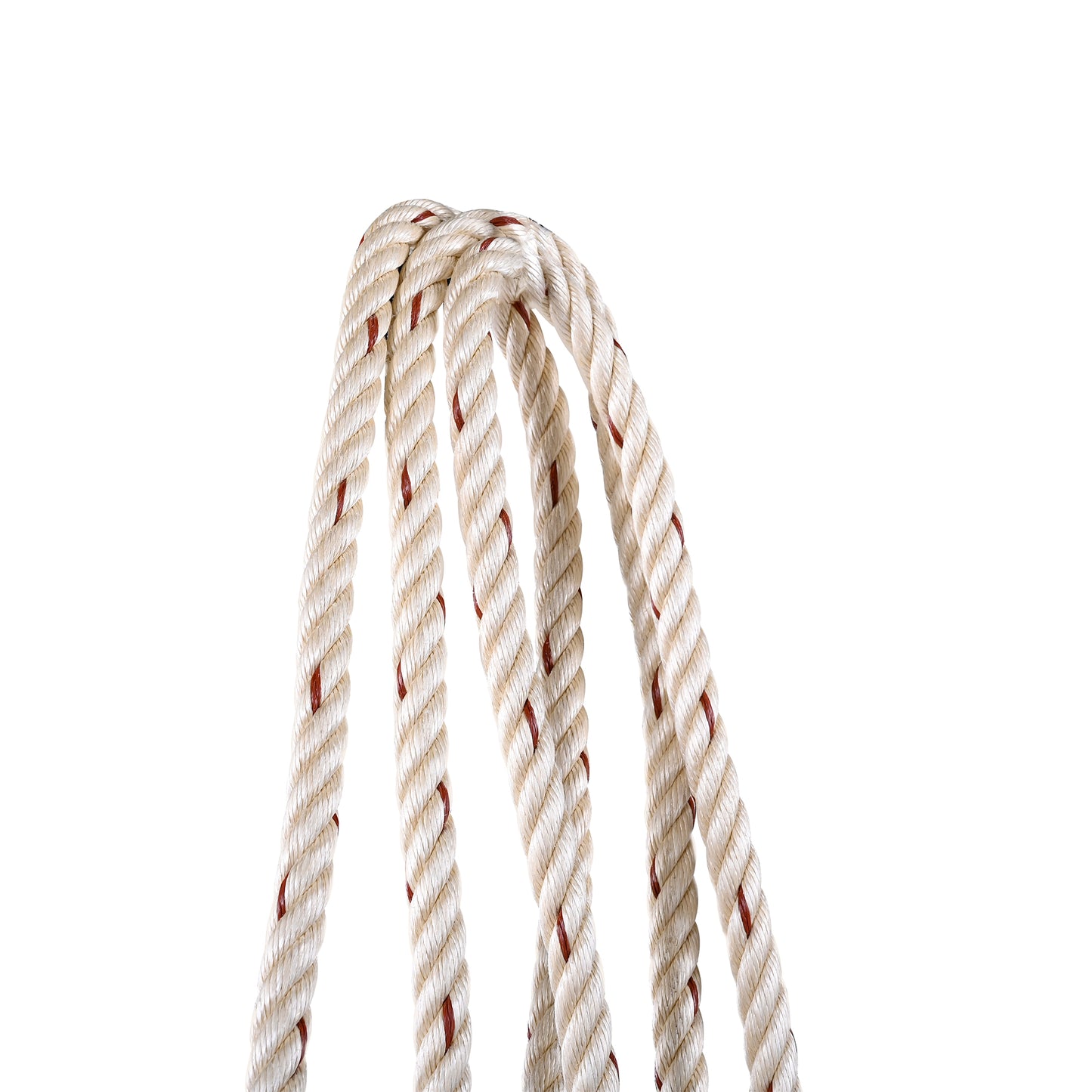 TOPMAX Patio Wooden Swing Chair, Hanging Porch Swing Bench with Cushion&Pillows, 10.8Ft Hemp Ropes for Garden,Backyard, Lawn,White