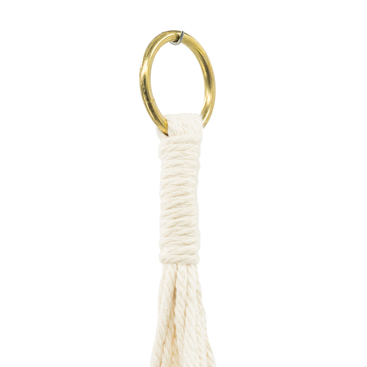 Set of 2, 5x5x4.5" Hanging Planter With Cotton Hanger, Bohemian Style