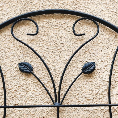 (4-Pack) Metal Garden Trellis 86.7 in. x 19.7 in. Rustproof Trellis for Climbing Plants Outdoor Flower