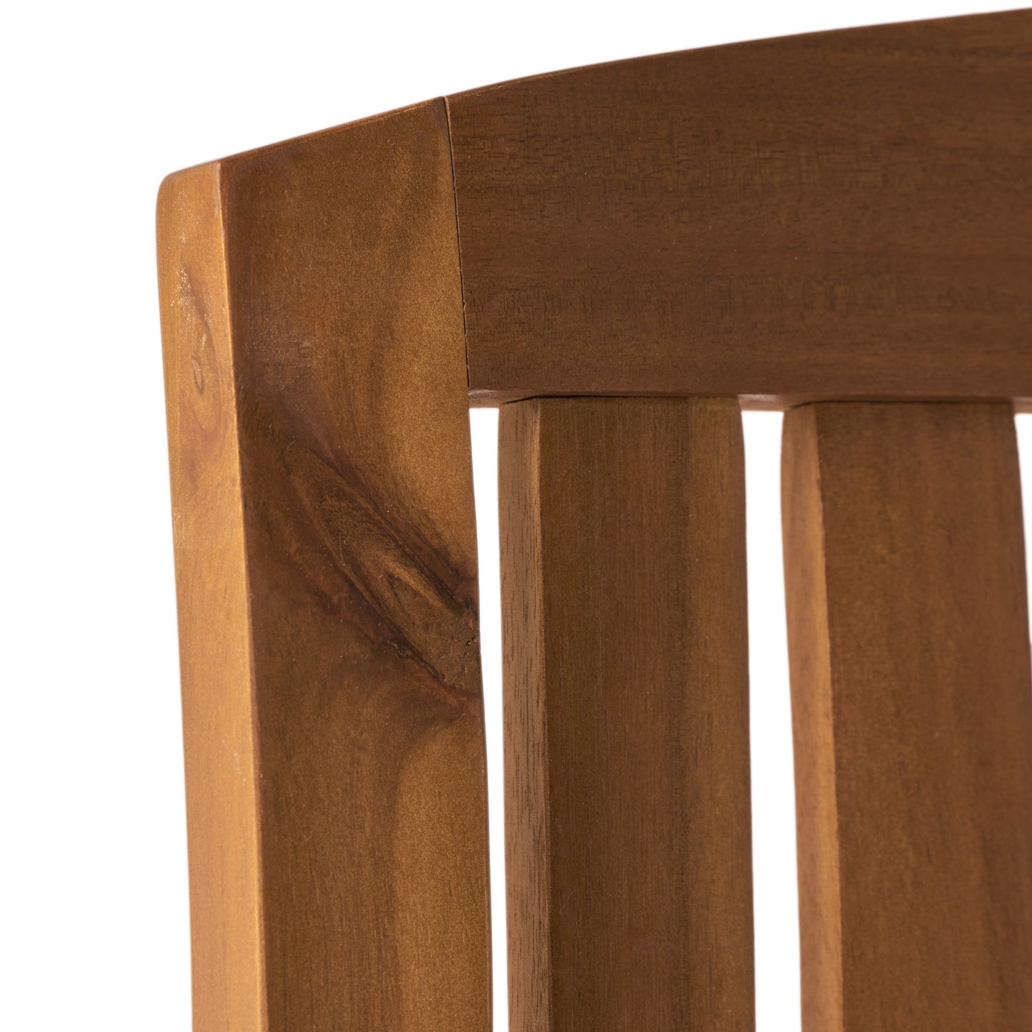 Acacia Wood Patio Outdoor Rocking Chair with cushions for Garden, Lawn, Backyard, Pool,