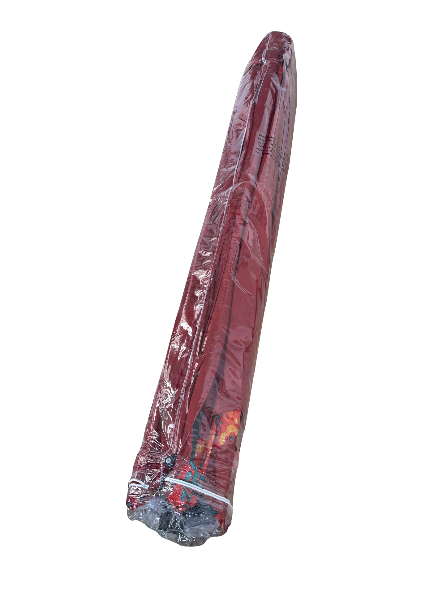 9FT UMBRELLA WITH LIGHT Pattern + Orange