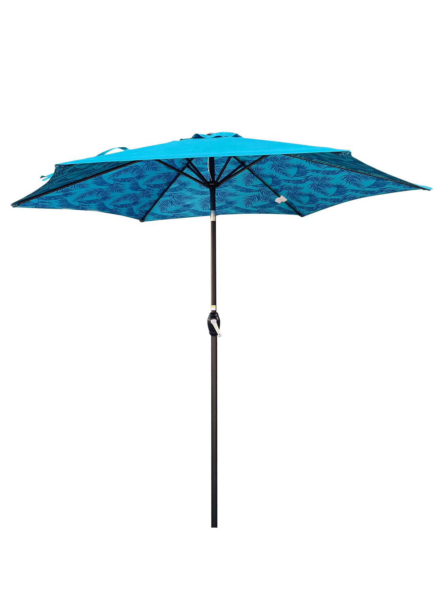 9FT UMBRELLA Ice Pattern + Cyan
