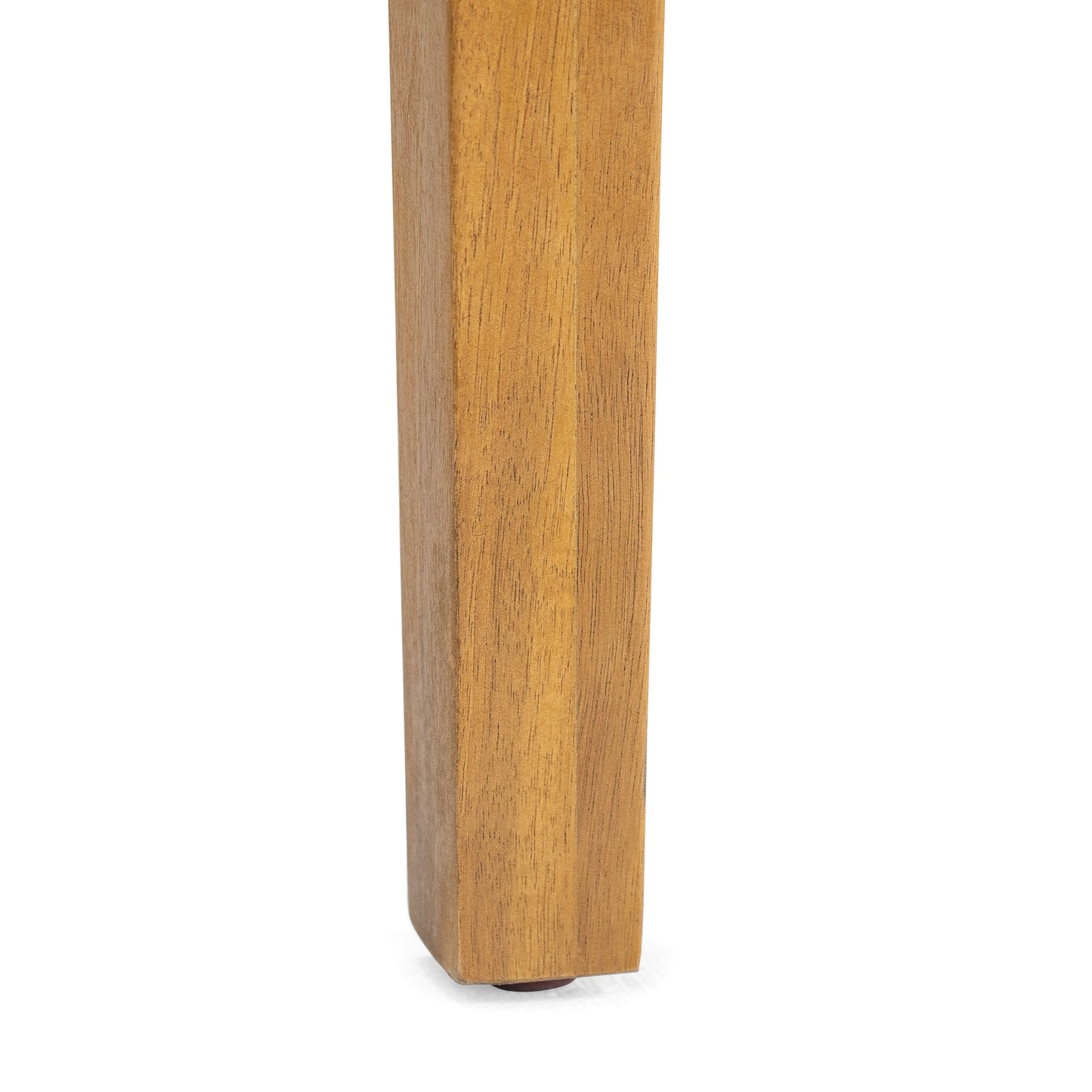 Outdoor Acacia Wood Dining Side Chair,Teak Finish (Set of 2)