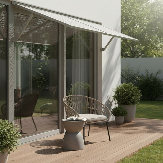 Haze Metal Awning 6.6 - White