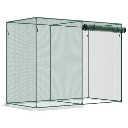 6 ft. x 3 ft. Tall Green Plant Protection Tent, Outdoor Garden Cover