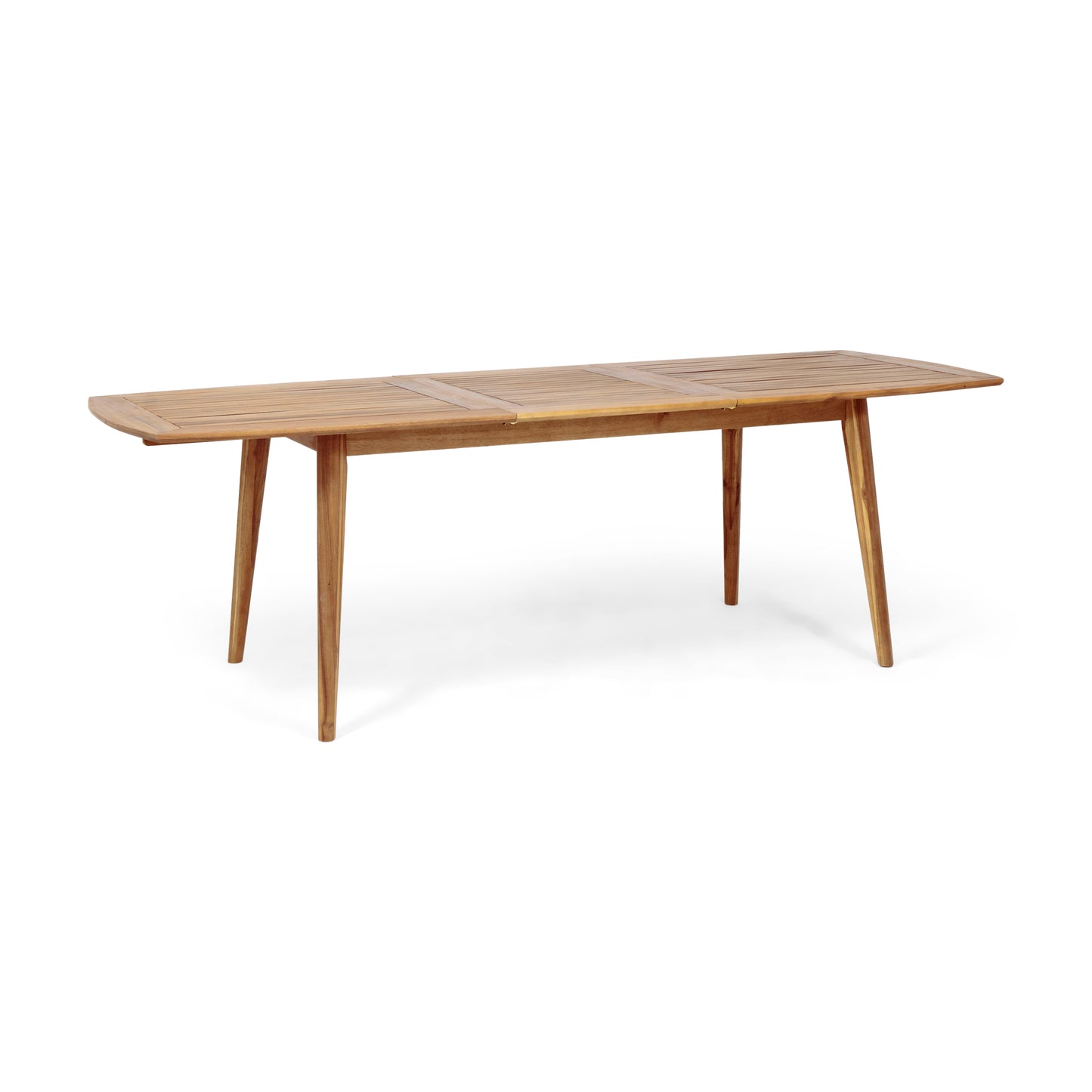 Outdoor Acacia Wood Expandable Dining Table, Teak