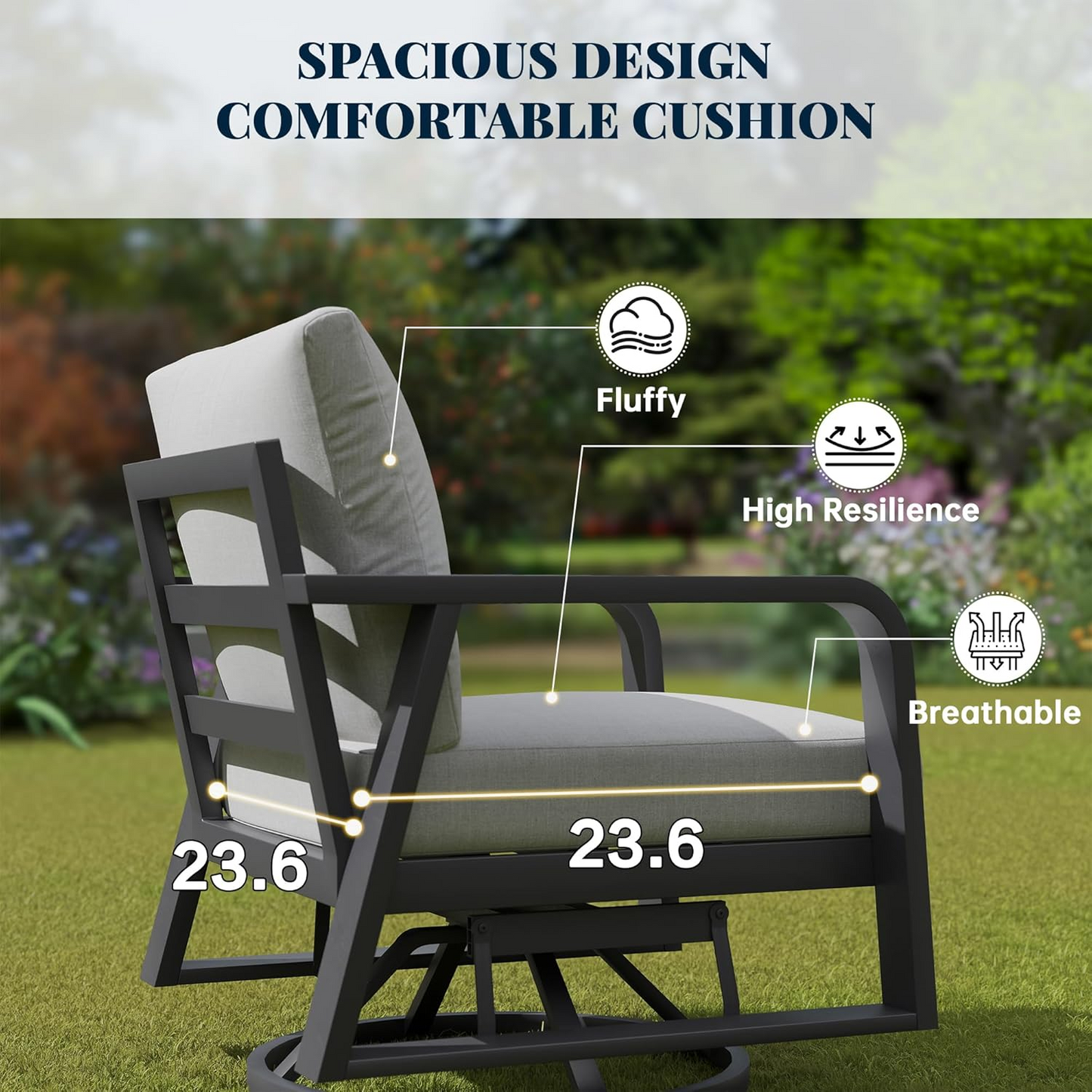 FR Two swivel chairs