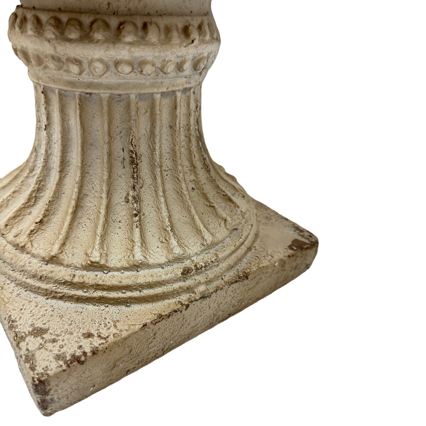MGO Garden Planter, Garden decoration and planting,Color Antique White, Side 13.77"Wx13.77''Dx20.07"H