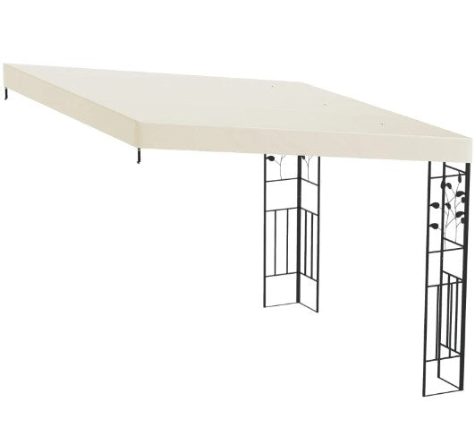 Metal Patio Canopy with Drainage Holes,Outdoor Pergola Canopy,for Backyard, Garden