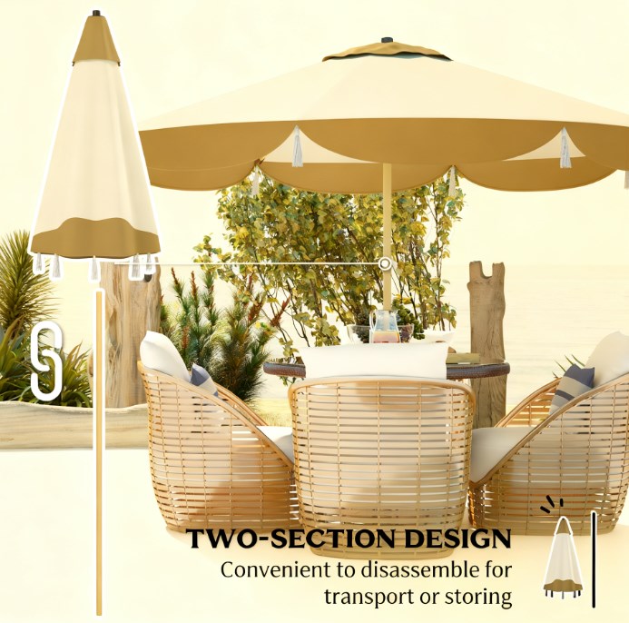 Vented Patio Table Umbrella,Outdoor Umbrella,Patio Umbrella