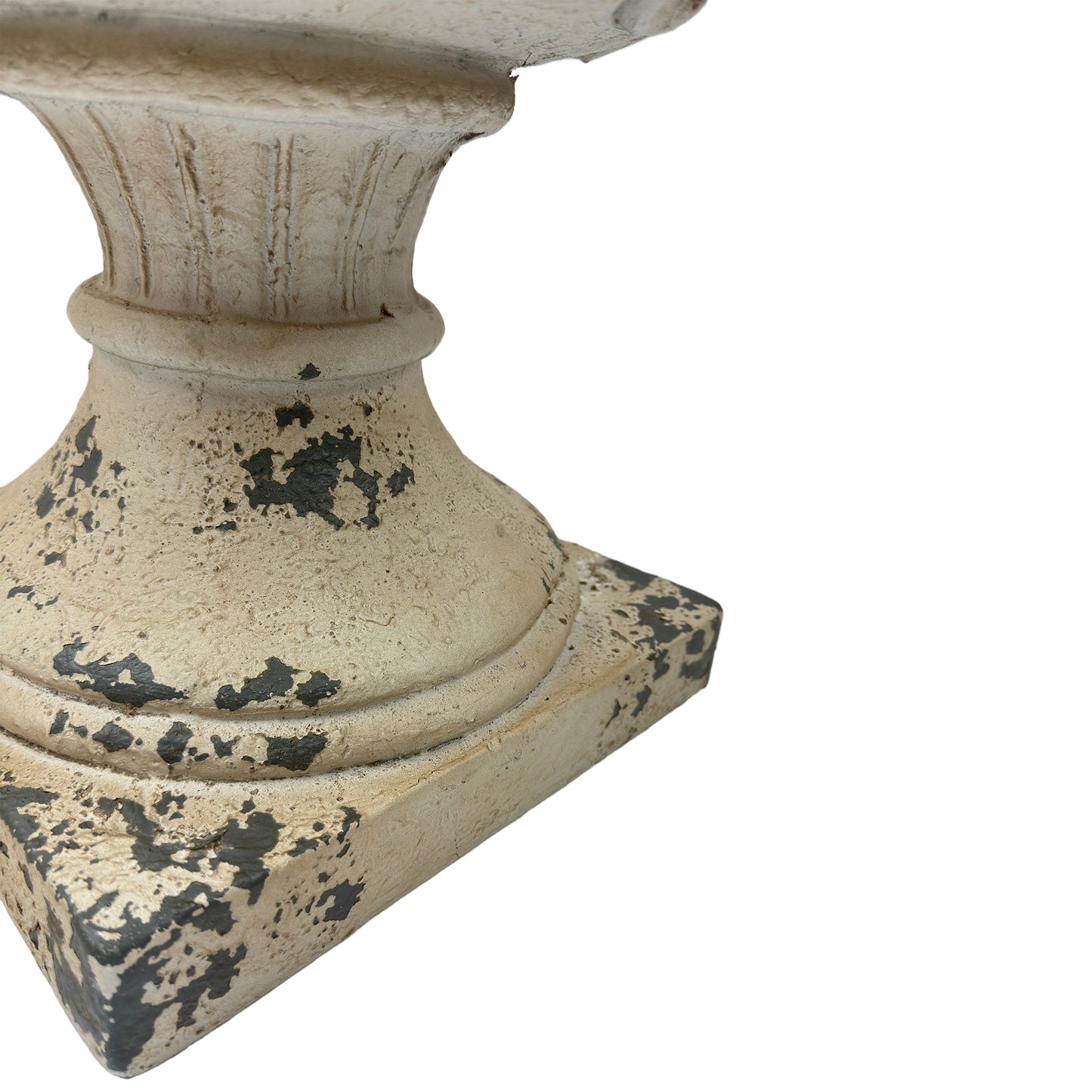MGO Garden Planter, Garden decoration and planting,Color Antique White, Side 16.33"Wx16.33''Dx21.45"H
