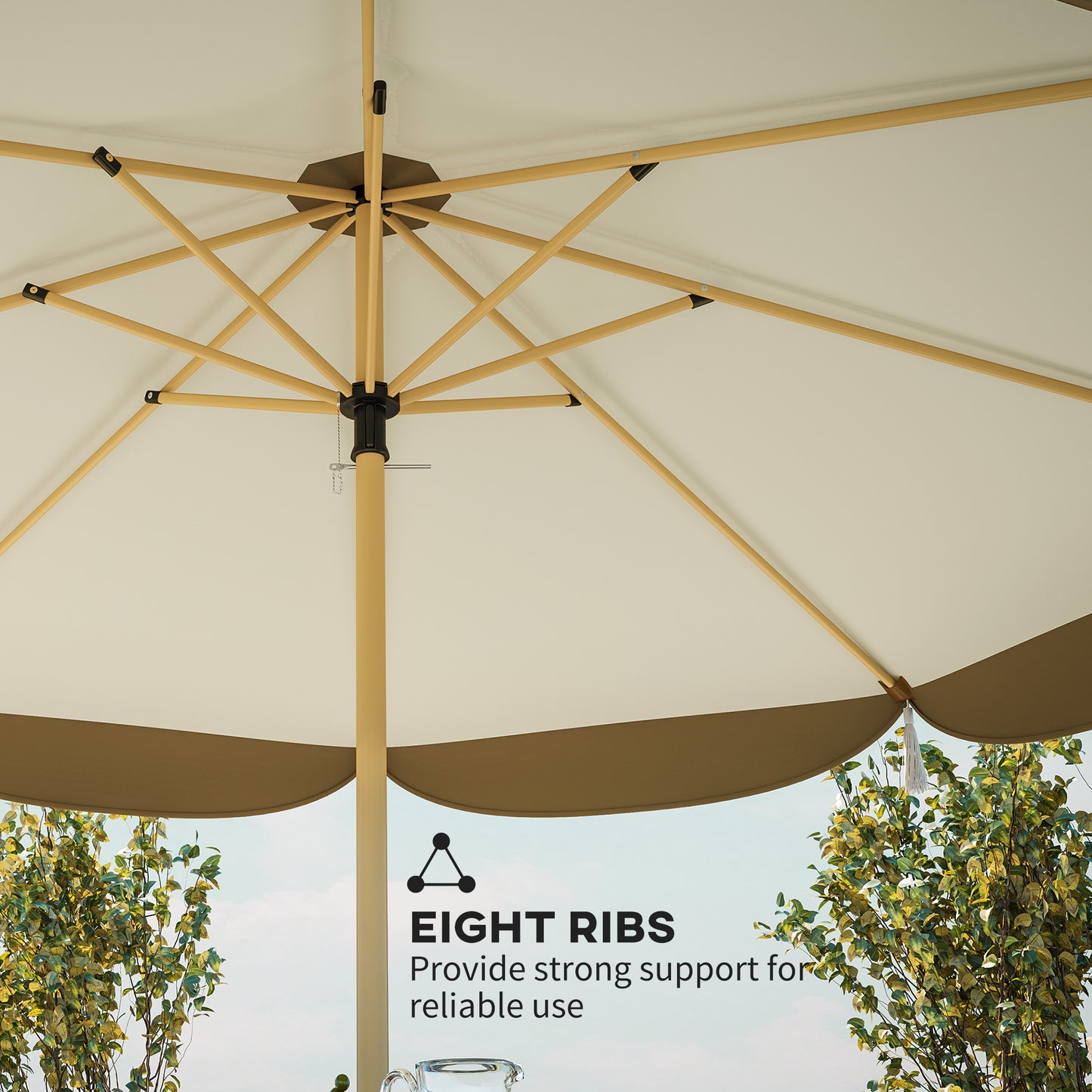 Vented Patio Table Umbrella,Outdoor Umbrella,Patio Umbrella
