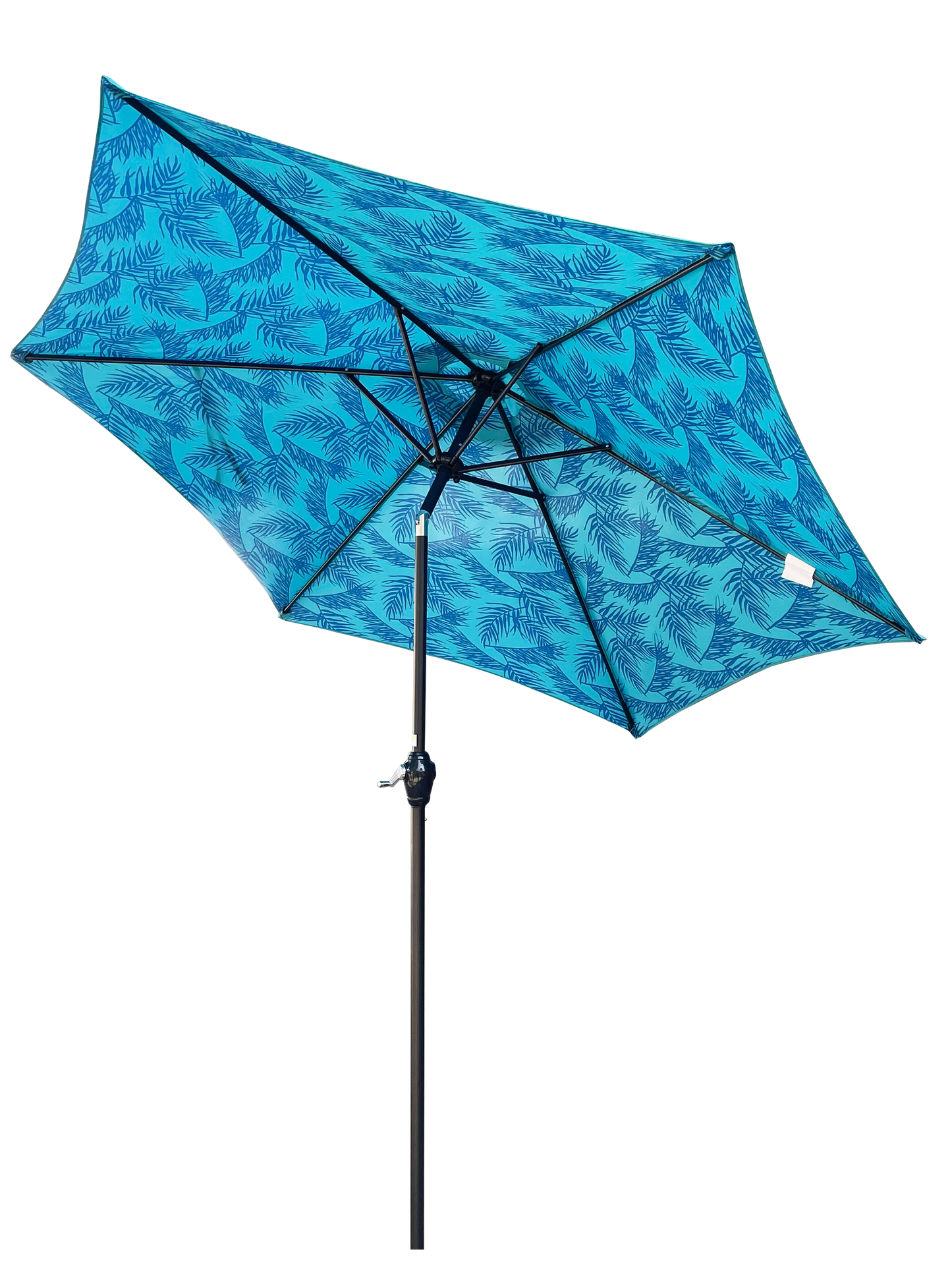9FT UMBRELLA Ice Pattern + Cyan