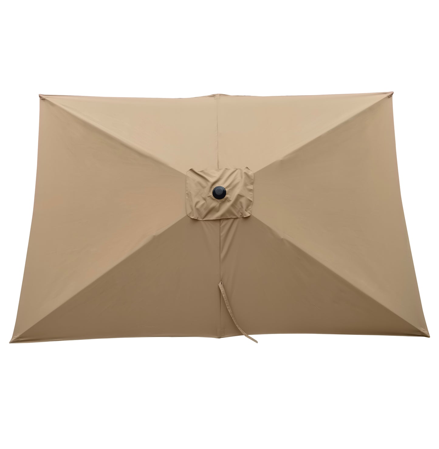 6 x 9ft  Patio Umbrella Outdoor  Waterproof Umbrella with Crank and Push Button Tilt without flap for Garden Backyard Pool  Swimming Pool Market