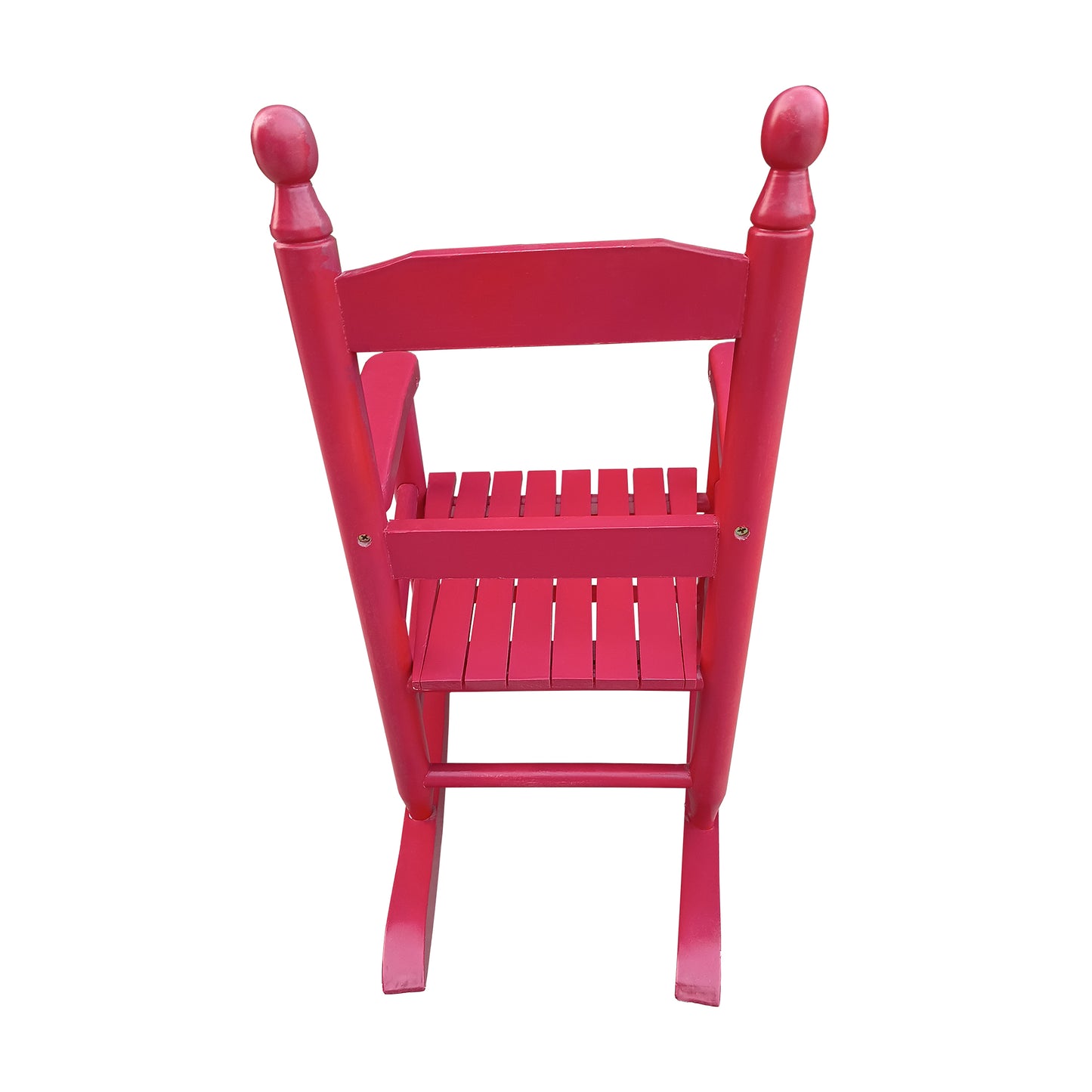 Children's rocking rose red chair- Indoor or Outdoor -Suitable for kids-Durable