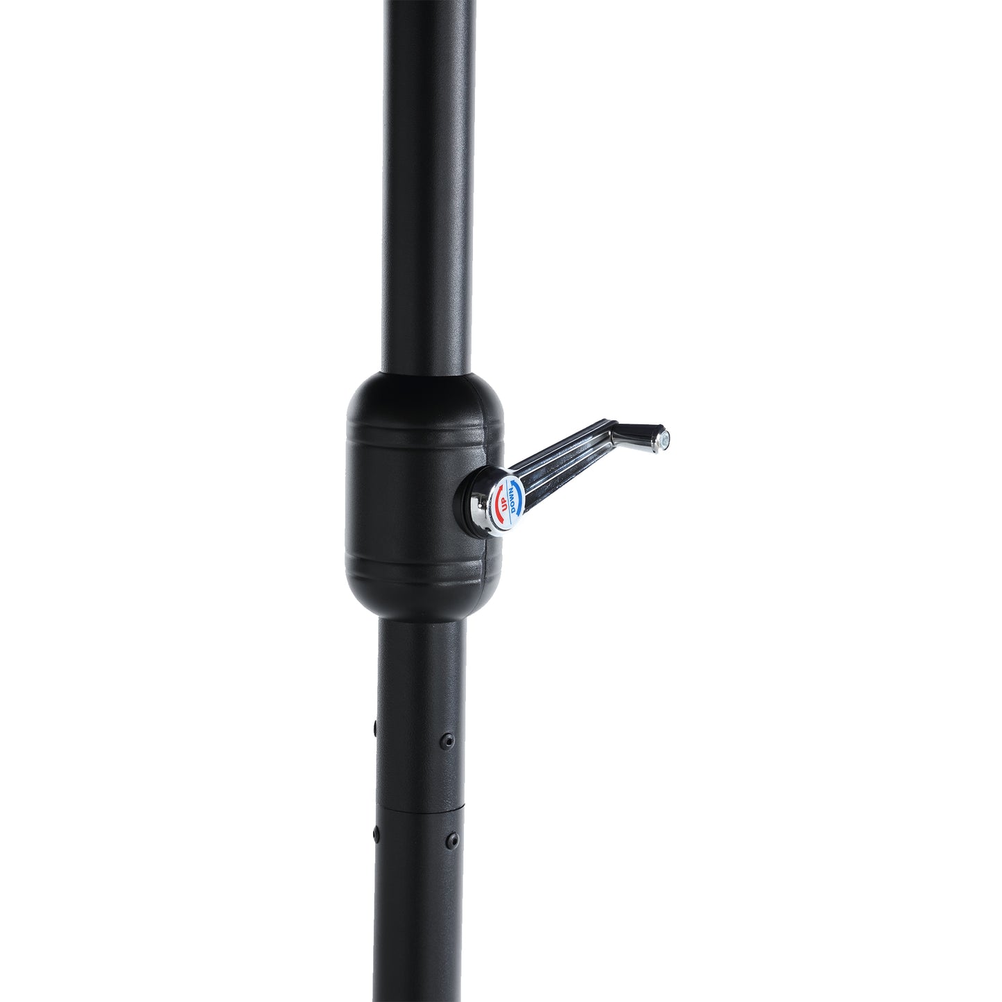 14.8 Ft Double Sided Outdoor Umbrella Rectangular Large with Crank ( Dark blue )(No Base)