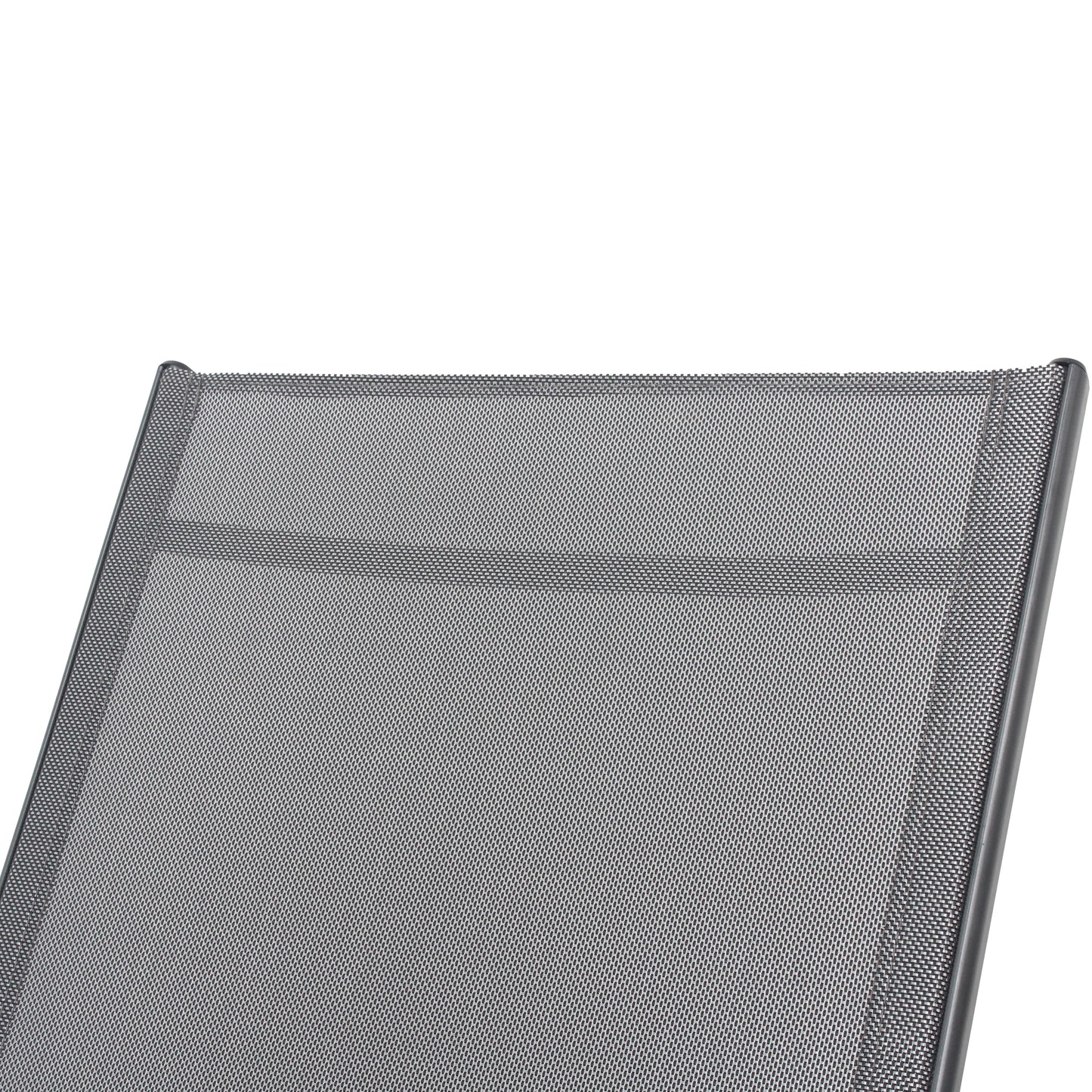 Outdoor Patio Swimming Pool Lounge Gray Color with Pillow