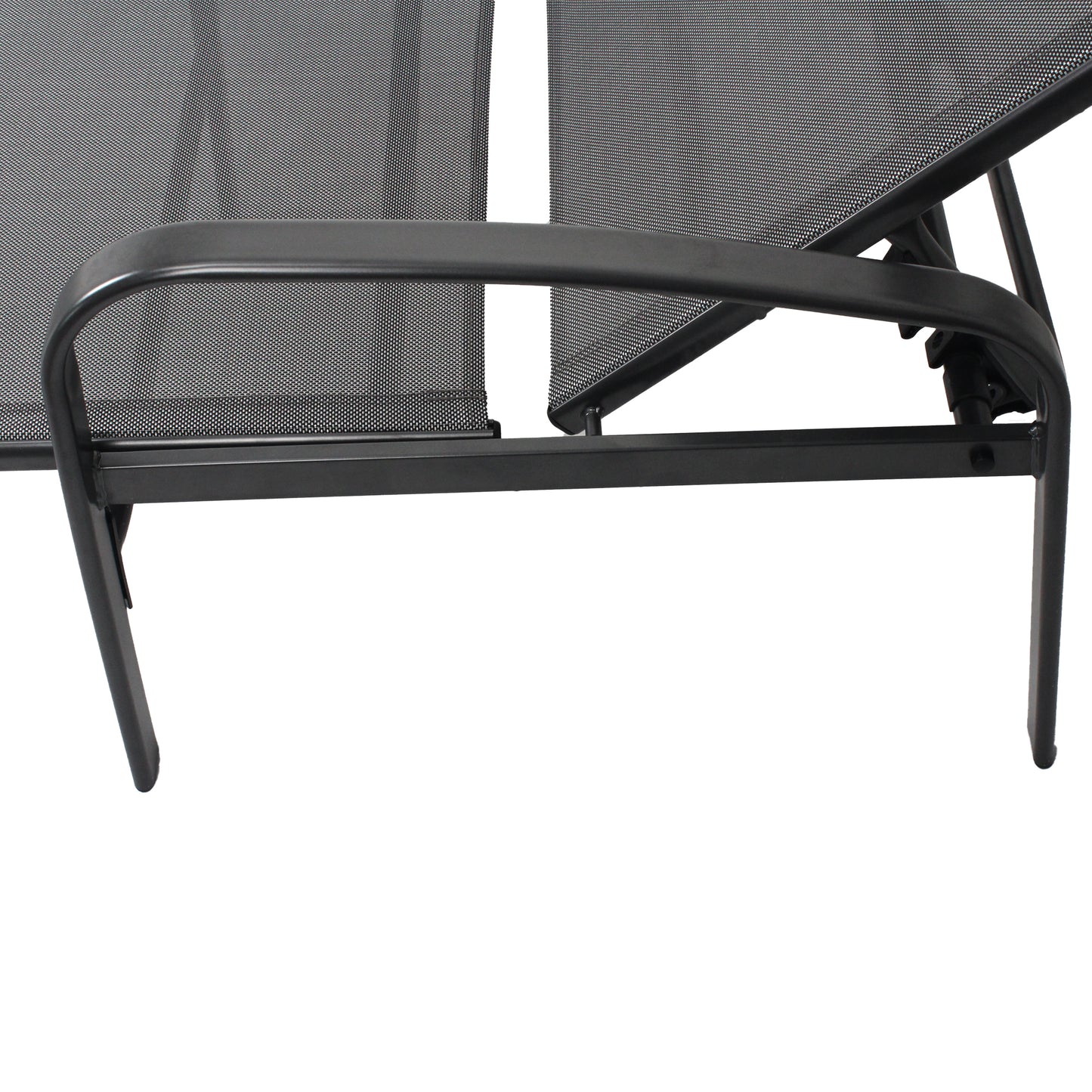 Outdoor Patio Swimming Pool Lounge Gray Color with Pillow