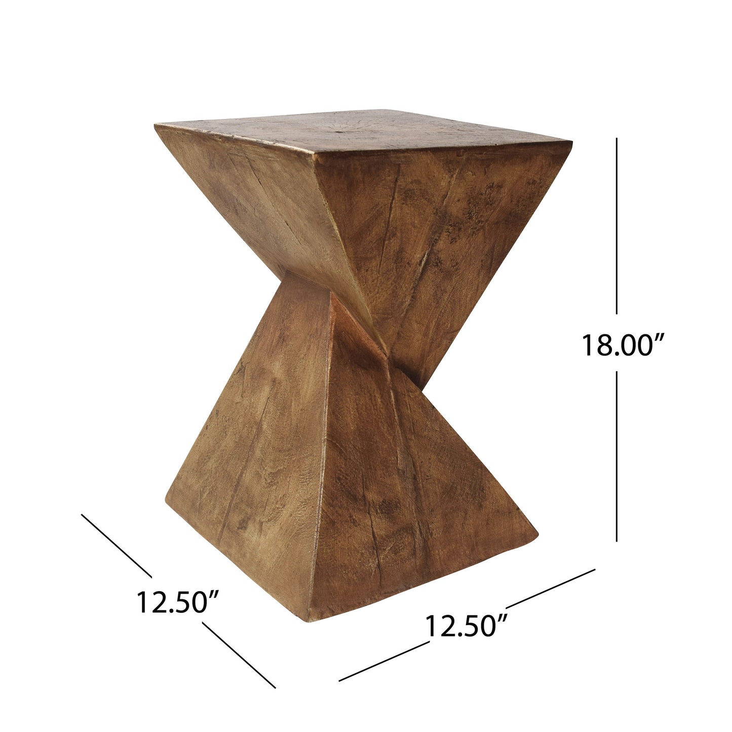 TESS Modern Side Table – Stylish End Table Compatible with Living Room, Bedroom, or Office,Versatile Home Furniture,Natural Color