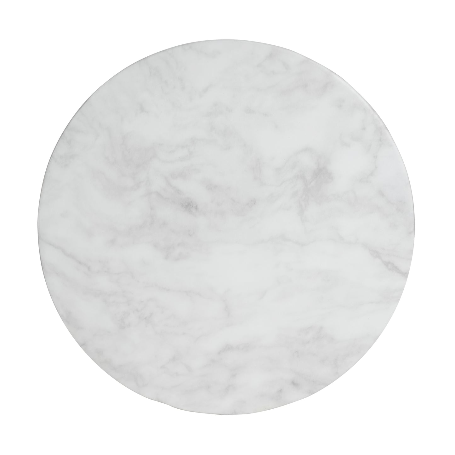 Outdoor Ponti Travertine Side Table,White