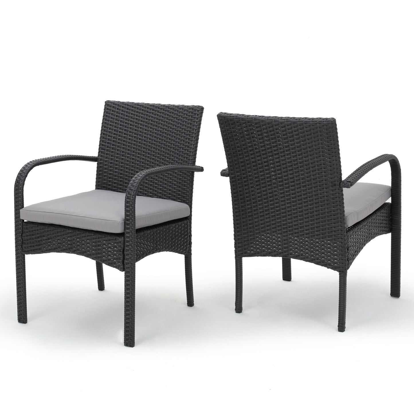 CORDOBA KD PE WICKER DINING CHAIR [SET OF 2 PCS]