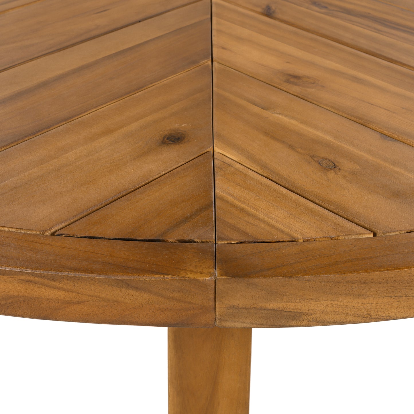 Outdoor Dinning Table with an Umbrella Hole for Patio, Backyard, Garden,
