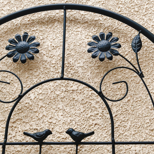 71 in. BLUIK Heavy-Duty Rustproof Metal Garden Plant Support Tall Wall Climbing Trellis (2-Pack)