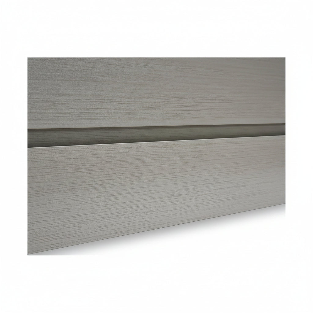 Rectanglar Terrace Planter Tall - Grey Brown