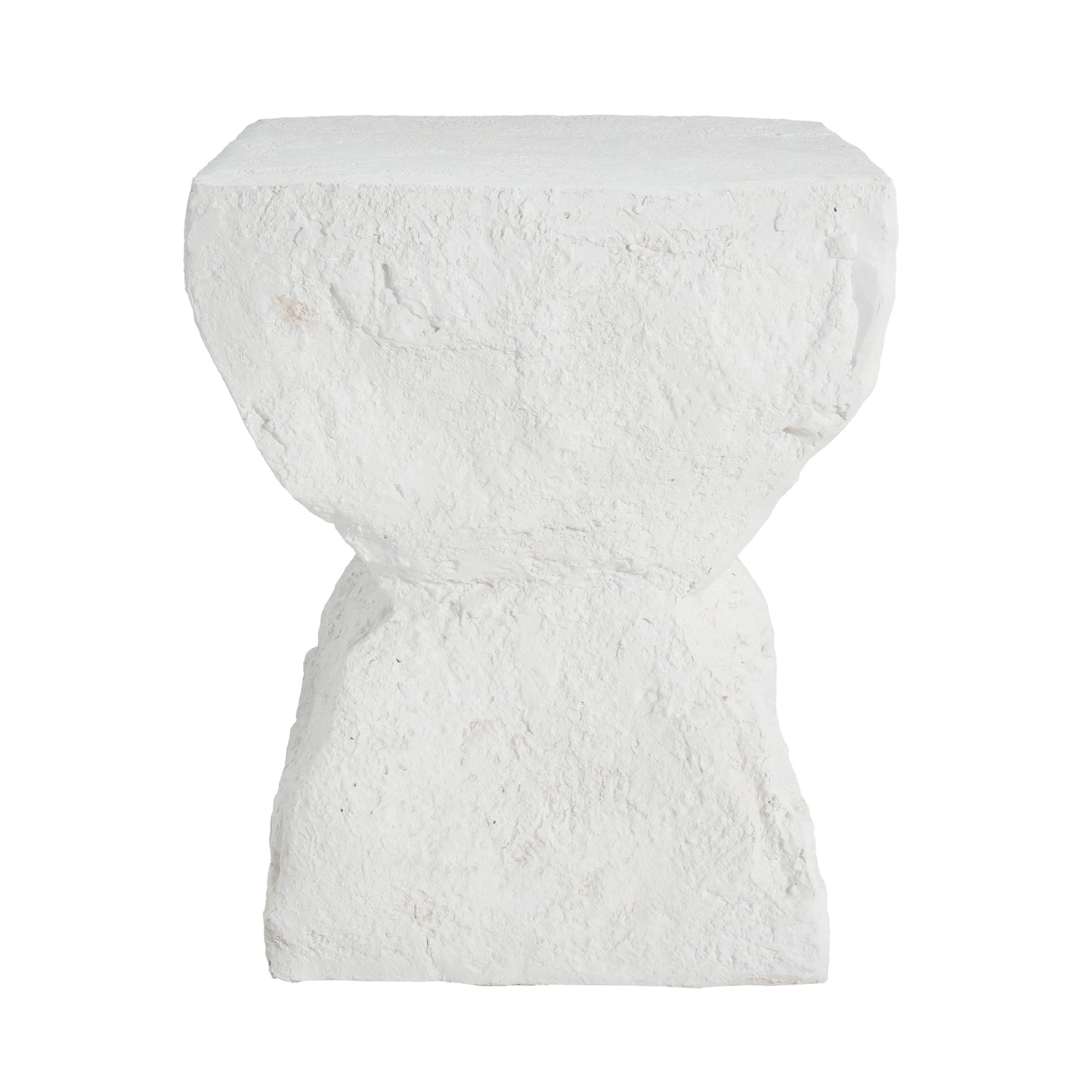 Cleo Outdoor Paito Modern Minimalist MGO Side Table, White