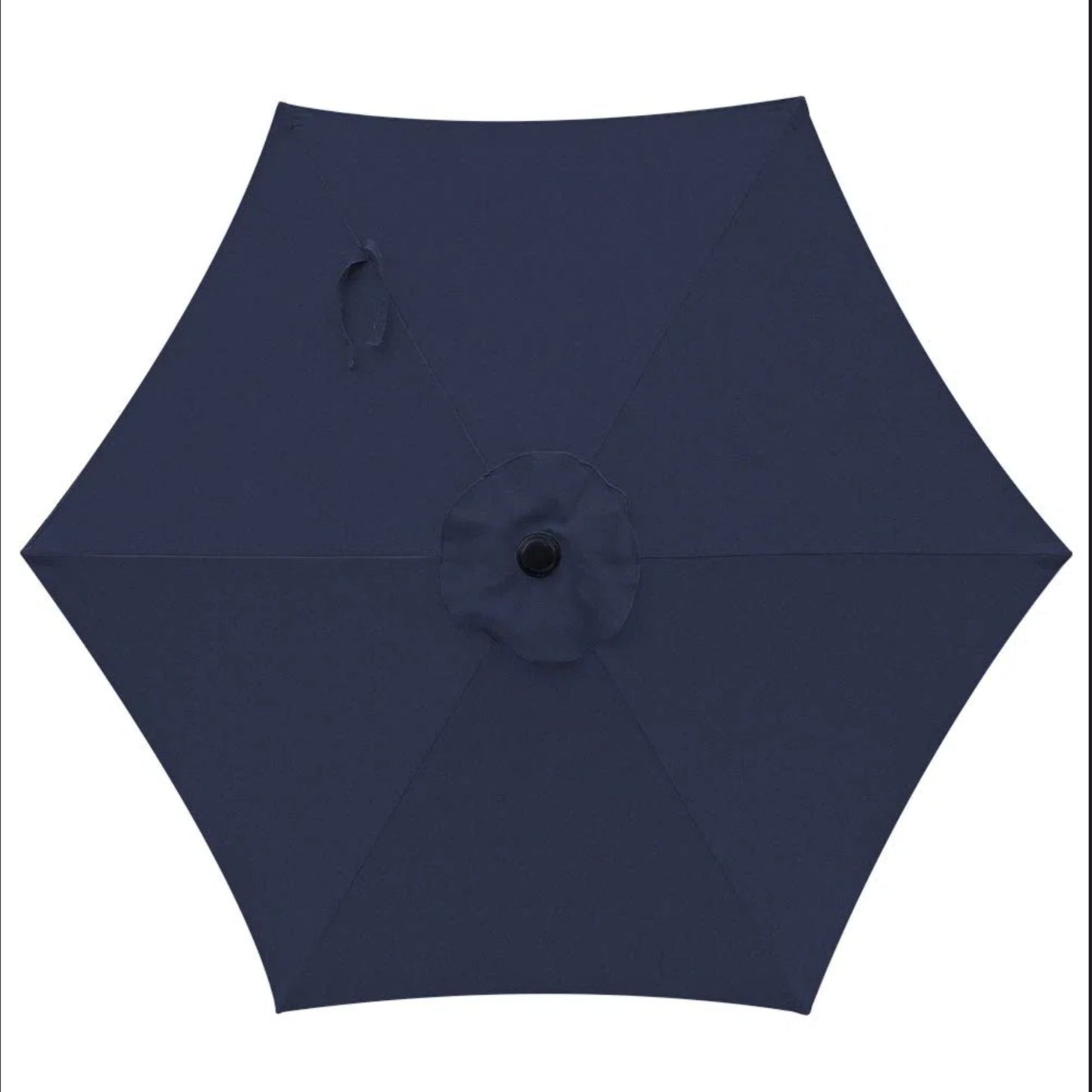7.5 Feet Navy Blue Market Umbrella with Crank Lift & Tilt. UV-Resistant Canopy for Pool, Backyard & Patio (Without base)