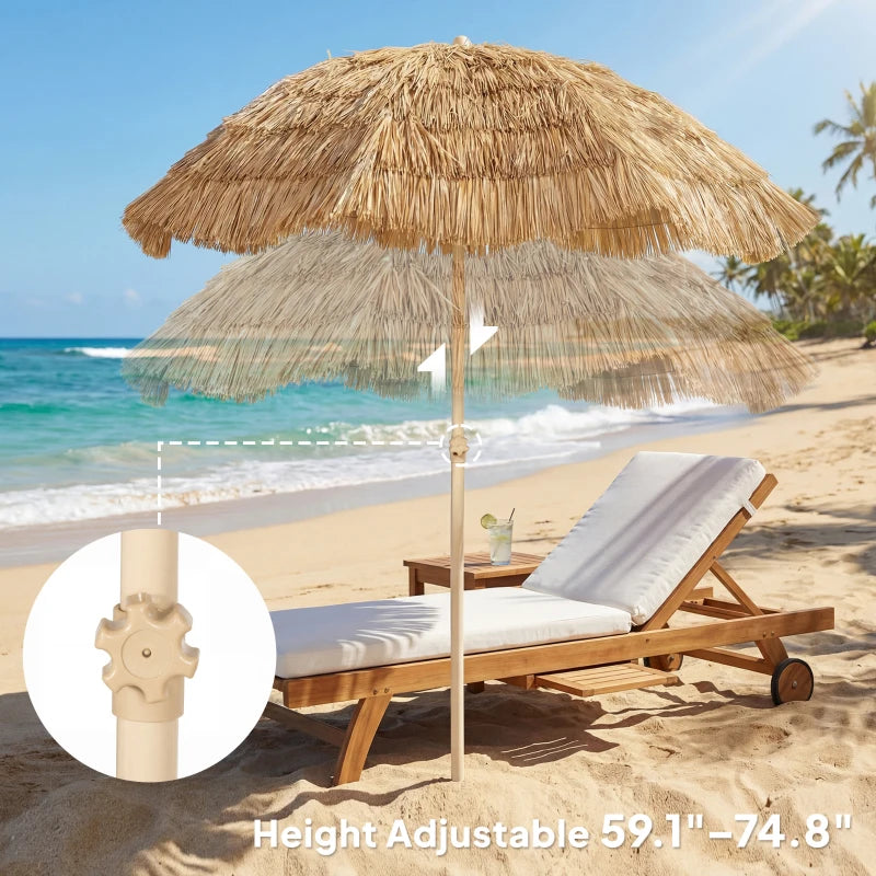 Outdoor Umbrella,Outdoor Hawaiian Style Garden Umbrella,Patio Umbrella