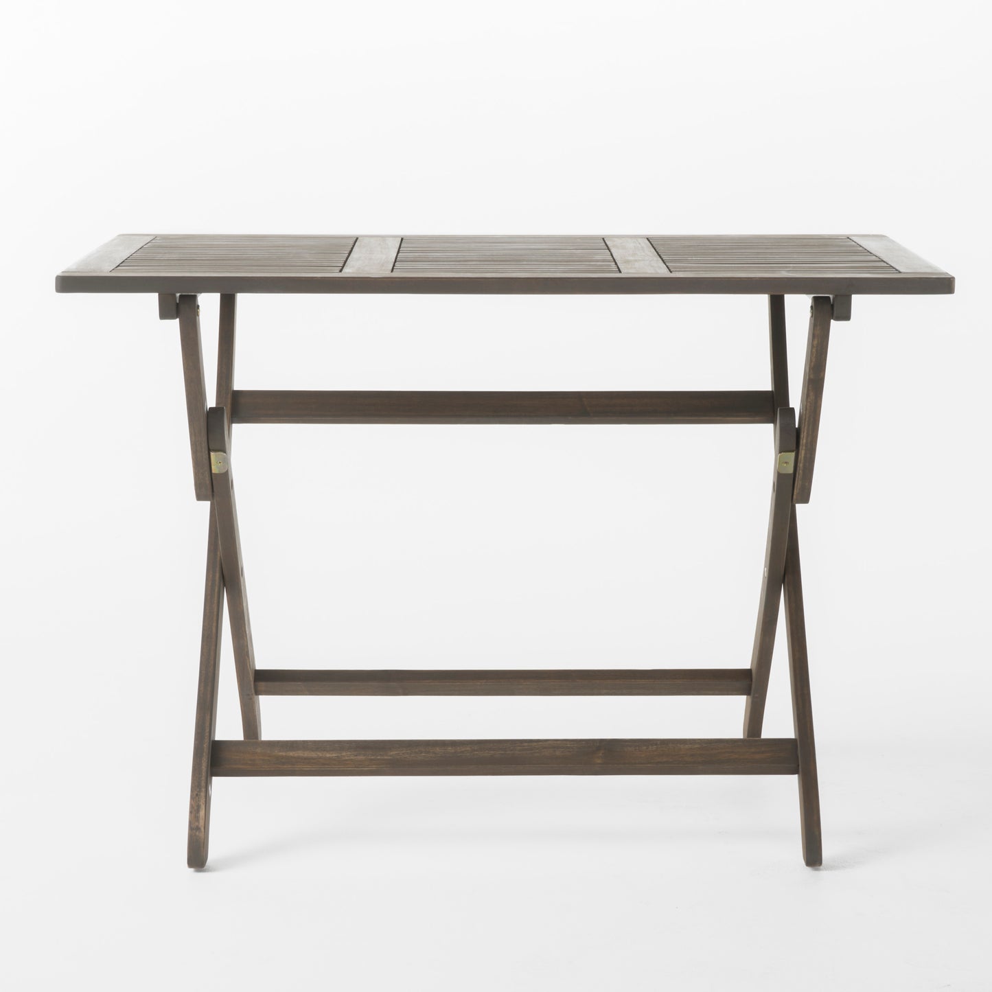 POSITANO 43.5'' Foldable Table,Outdoor Acacia Wood Table