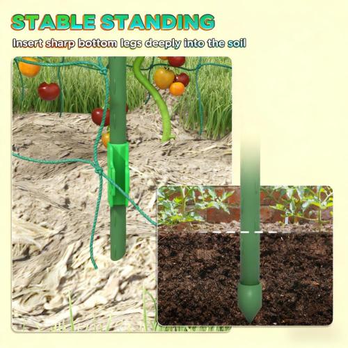 81.1 in. Arch Metal Garden Trellis with Climbing Net Adjustable Layers and Weather-Resistant for Outdoor Gardening Green
