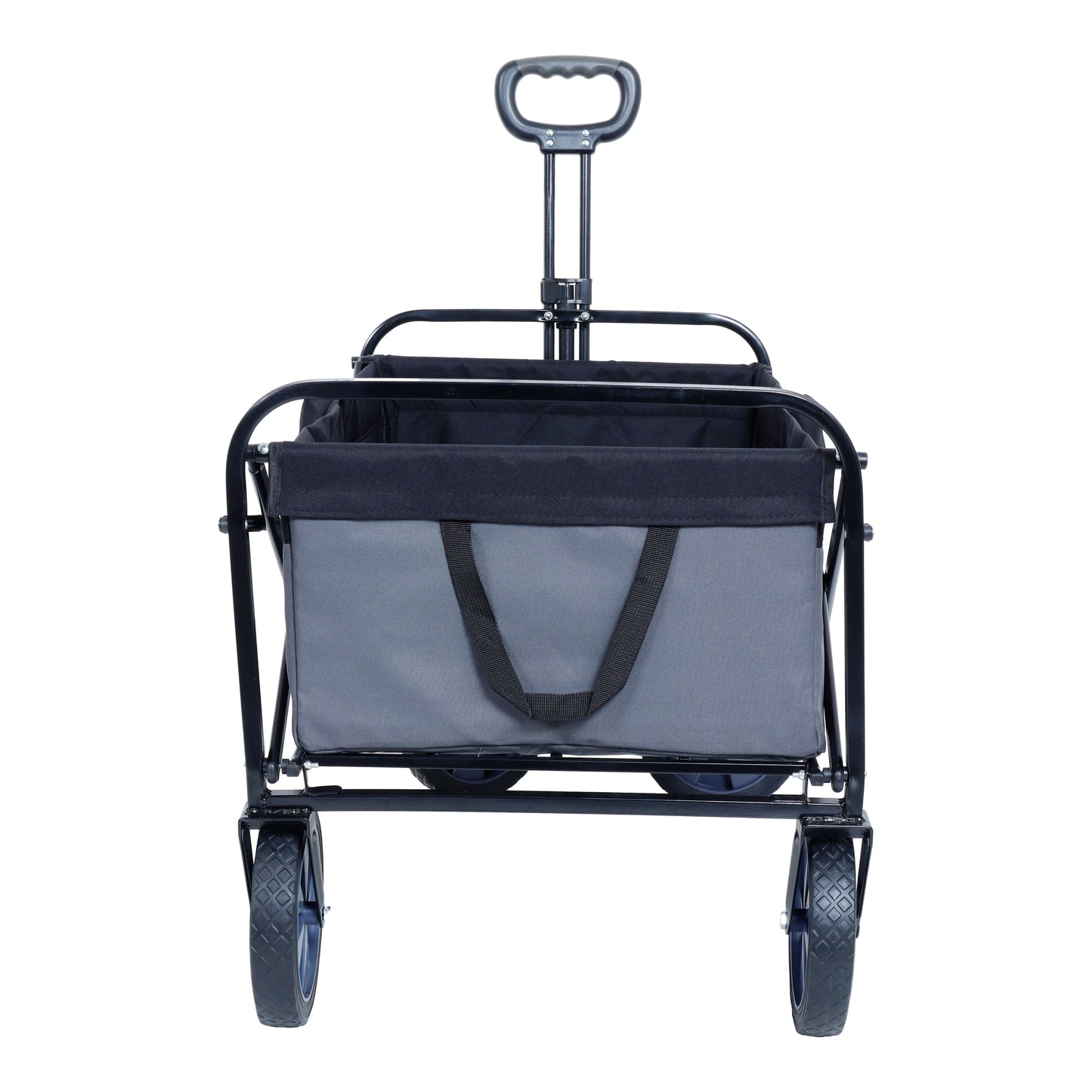 150L Collapsible Wagon Cart Foldable, Utility Garden Wagon with 360lbs Weight Capacity, Heavy Duty Portable Sport Wagon with Wheels for Outdoor, Grocery, Shopping