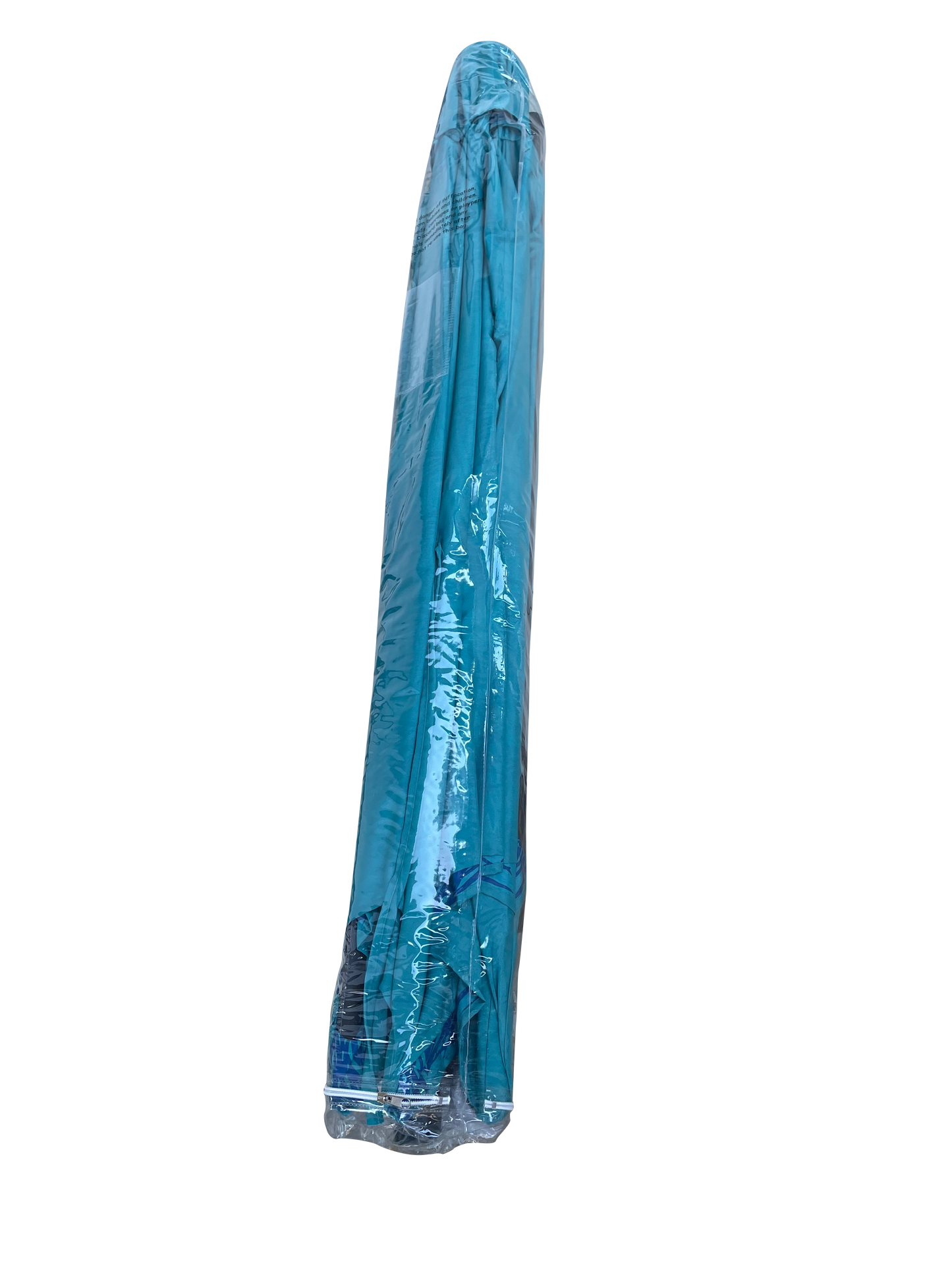 9FT UMBRELLA WITH LIGHT Pattern + Cyan