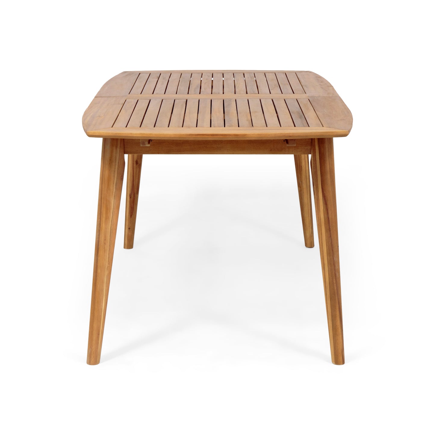 Outdoor Acacia Wood Expandable Dining Table, Teak