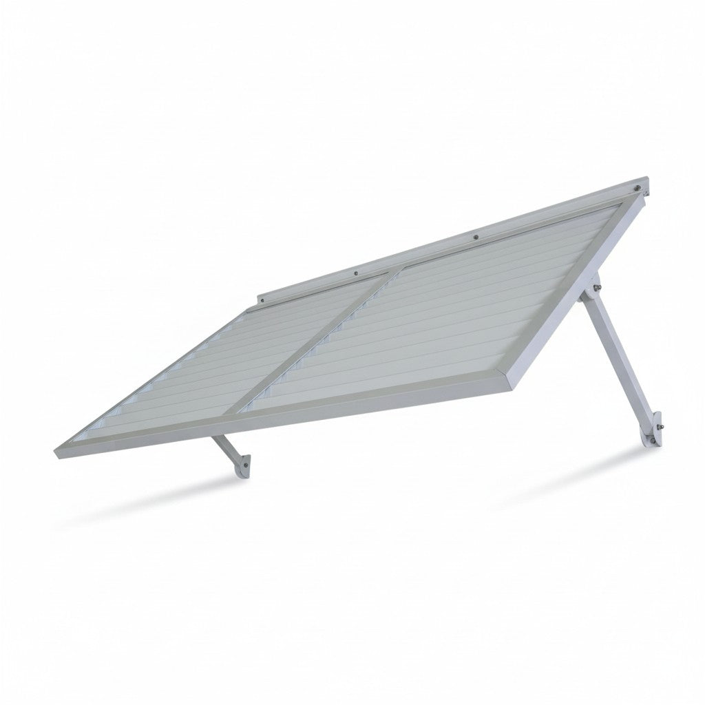 Ridge Metal Awning 5.6 - White