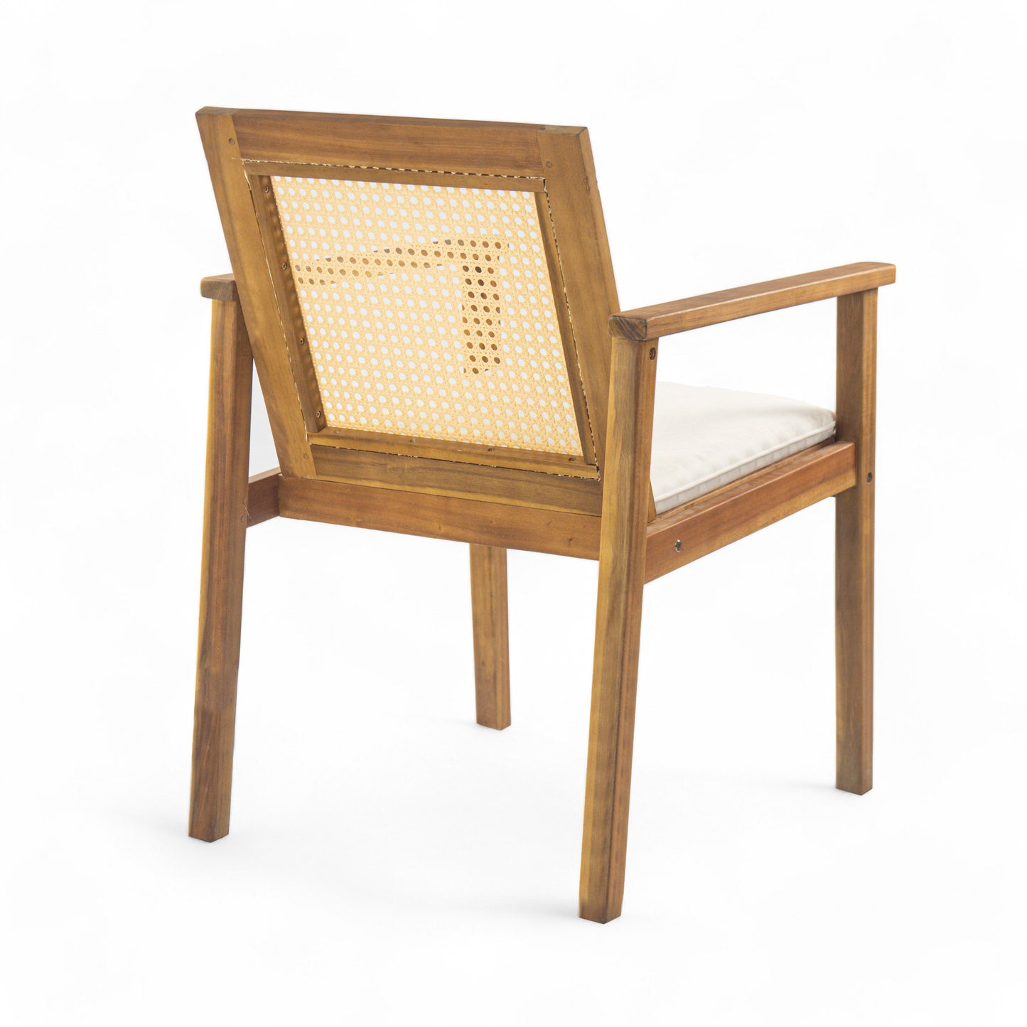 Preston Outdoor Dining Chair with Cushion(Set of 2)