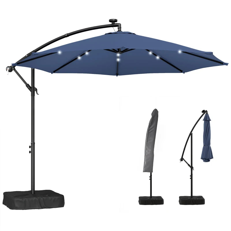 Modern Garden Umbrella,Outdoor Umbrella,Cantilever Patio Umbrella