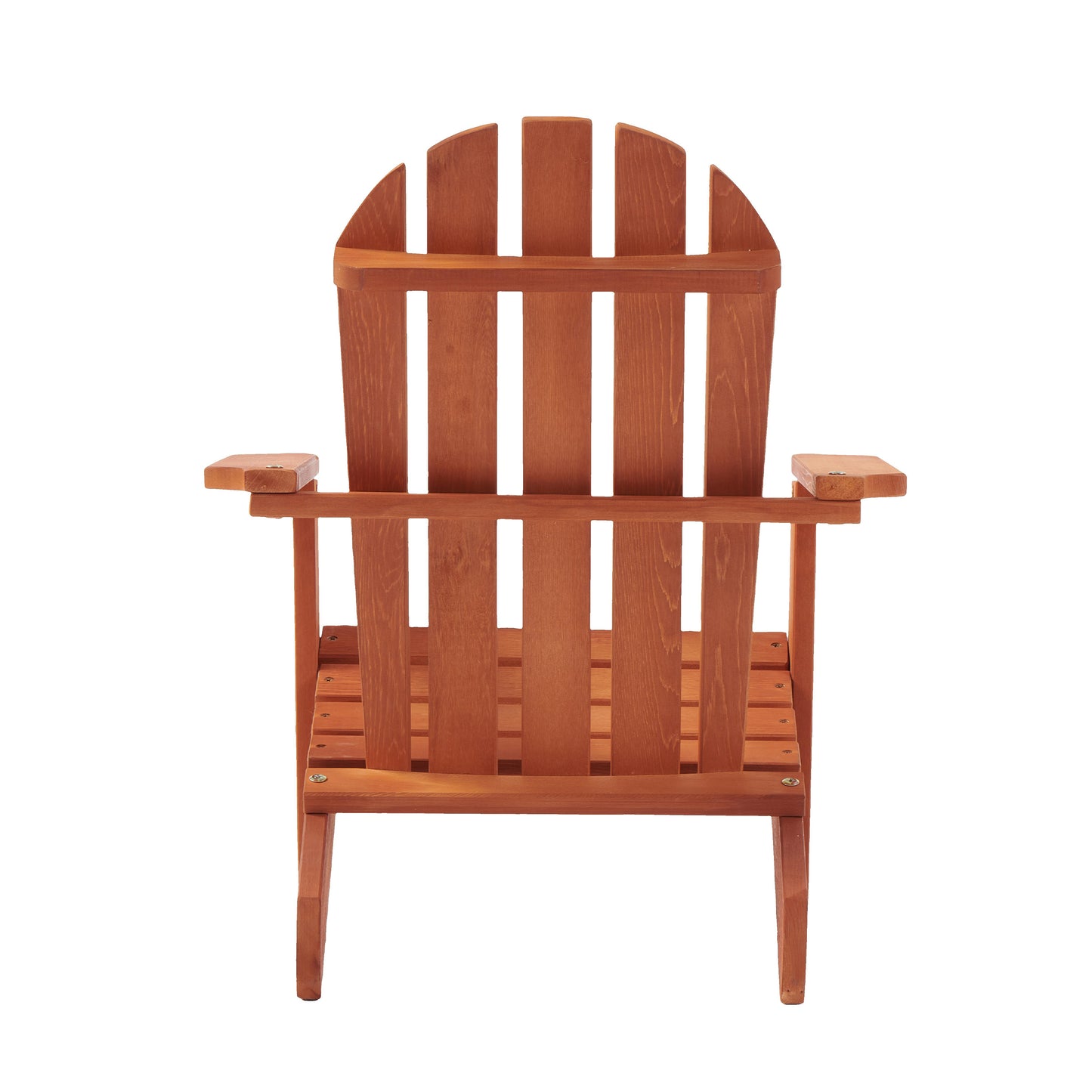 Wooden Kid's Adirondack Chair for Indoor and Outdoor, Natural Cedar Patio Lounge Chiar for Kids