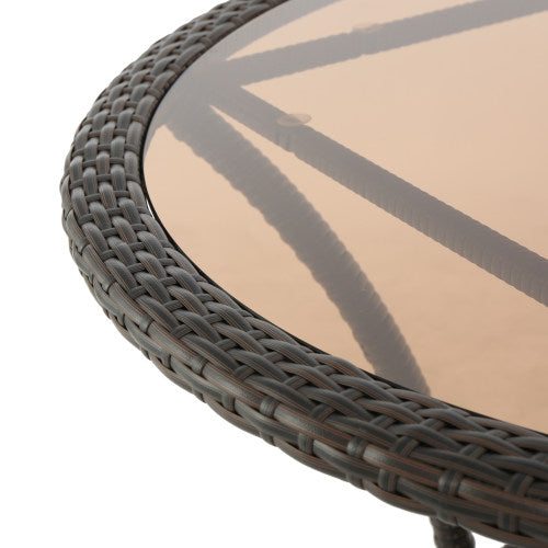 Outdoor Resin Table, old version 56225.00TBLBRN