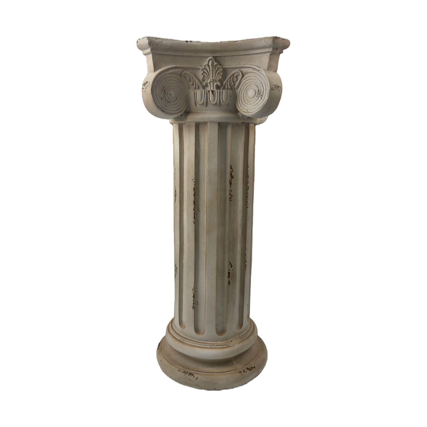 Pedestal Column Plant Stand 28.93'' Tall Roman Column with Base Roman Pillar Greek Column Magnesium Oxide Statue Sculpture Pedestal Stand Holder for Indoor Outdoor Wedding Birthday Party decorate