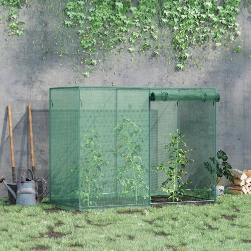 6 ft. x 3 ft. Tall Green Plant Protection Tent, Outdoor Garden Cover