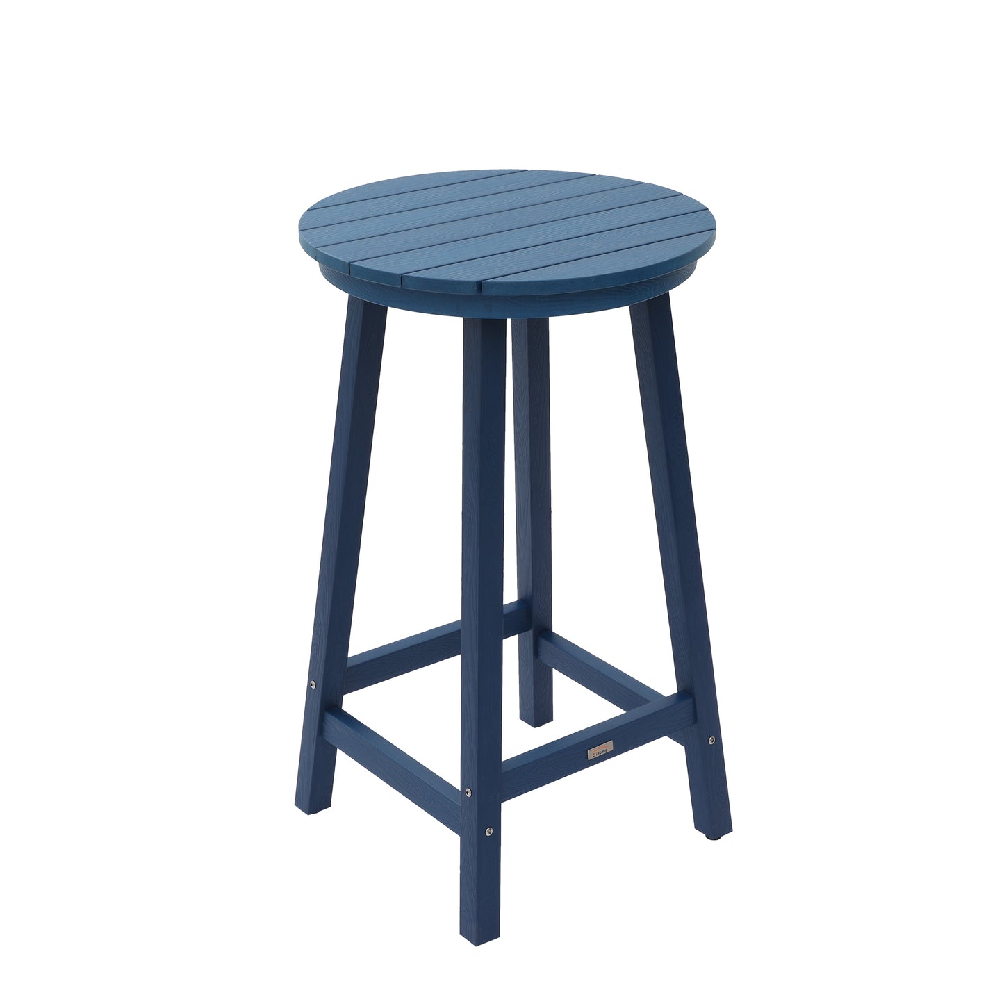 Patio Bar Table,Outdoor Bar Table for Deck,Pool(Blue)
