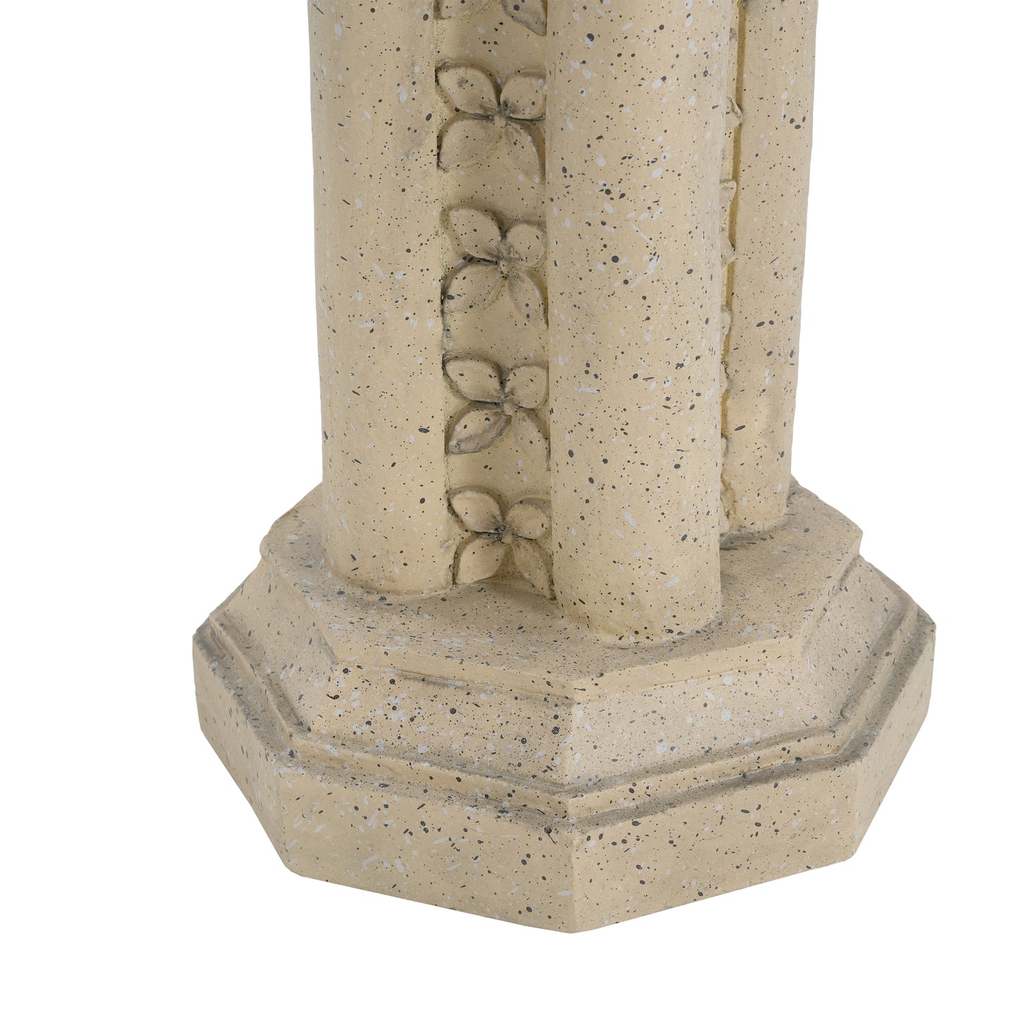 Pedestal Column Plant Stand, 23.25 Inch, Indoor and Outdoor