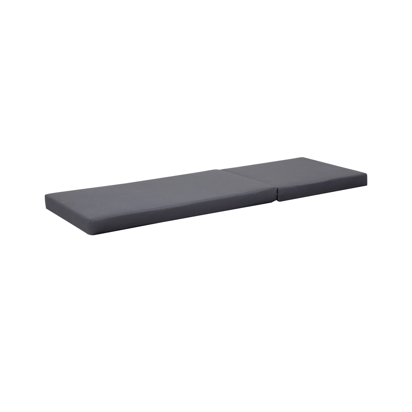 Lounge Chaise Set, Space Available On One Side, Acacia Wood In Black With Water-Resistant Lounge Cushions (Dark Grey & 4 Inch Thick) – Matching Cream Version Available