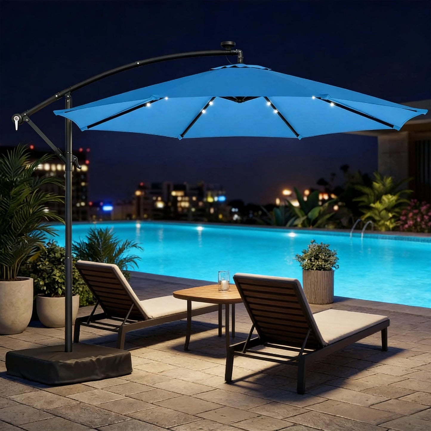 Stylish Pool Umbrella,Outdoor Umbrella,Cantilever Patio Umbrella