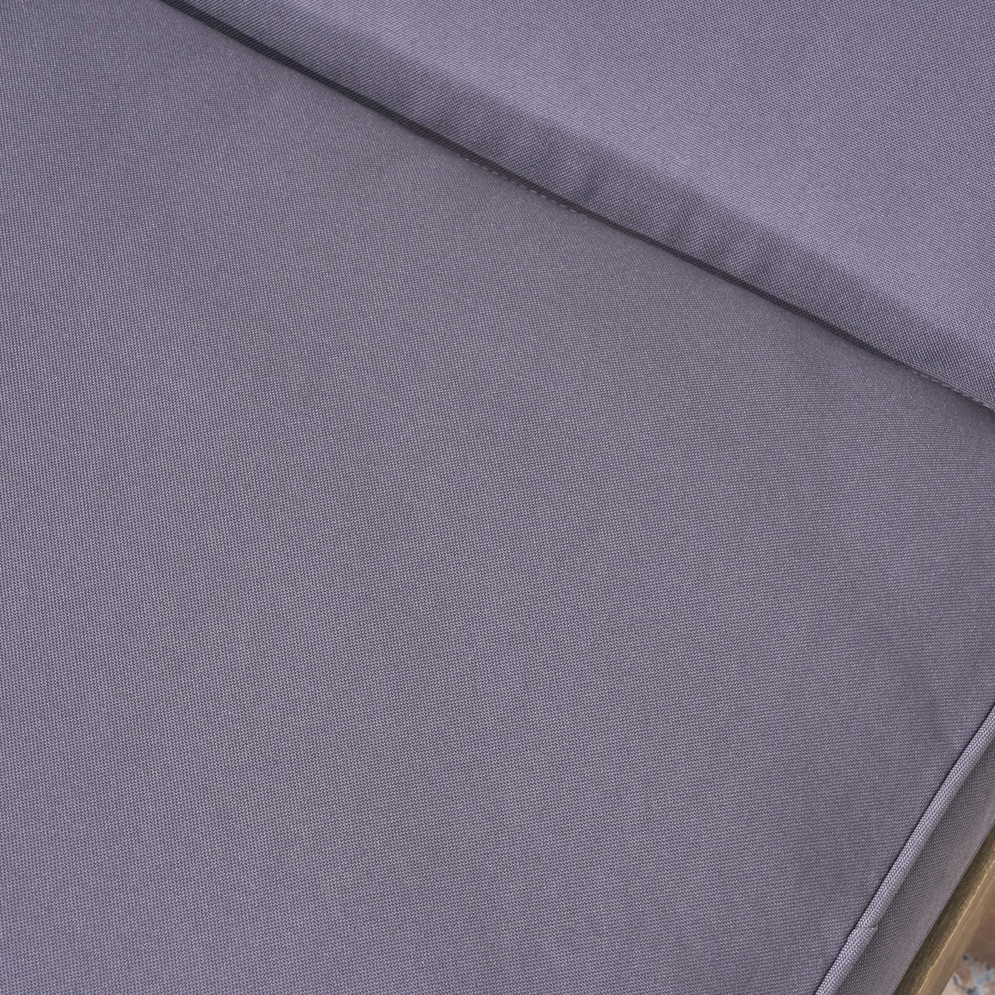 ARIANA KD WOOD CHAISE LOUNGE W/ CUSHION