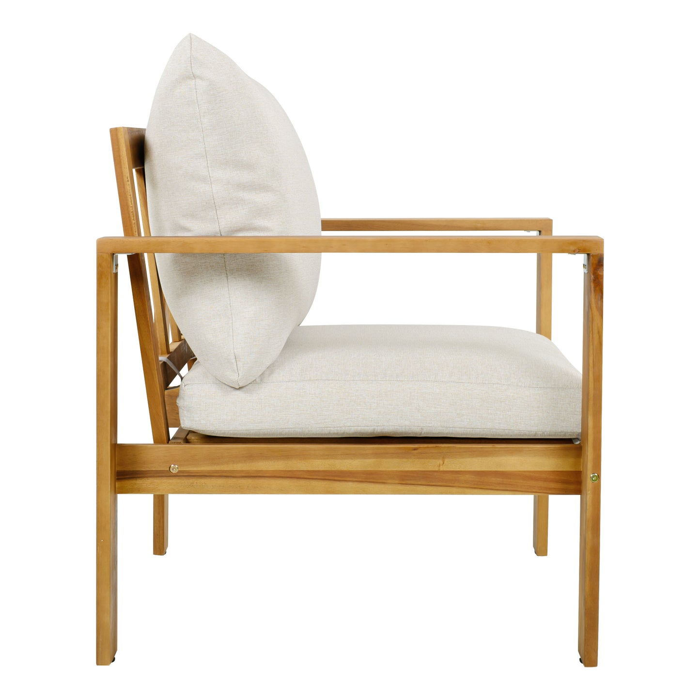 Outdoor Patio Chair with Cushions (Set of 2) (old sku N757P313127B)